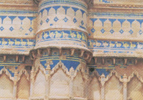 Special Burj of Man Mandir, Gwalior Fort
